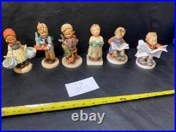 Hummel Goebel Lot of 6 vintage figurines boy girl Hummel boys girls
