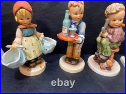 Hummel Goebel Lot of 6 vintage figurines boy girl Hummel boys girls
