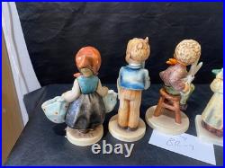 Hummel Goebel Lot of 6 vintage figurines boy girl Hummel boys girls