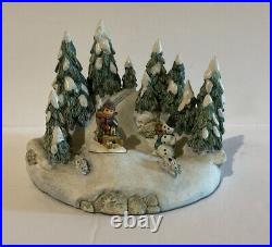 Hummel Goebel Miniature Figurine Danbury Mint Ride into Christmas 294-P Rare HTF