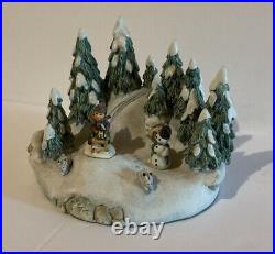 Hummel Goebel Miniature Figurine Danbury Mint Ride into Christmas 294-P Rare HTF