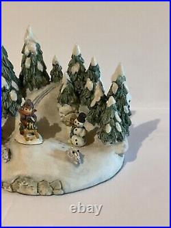 Hummel Goebel Miniature Figurine Danbury Mint Ride into Christmas 294-P Rare HTF