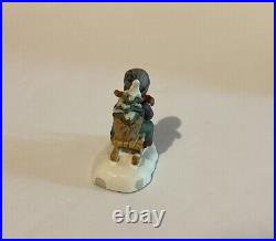 Hummel Goebel Miniature Figurine Danbury Mint Ride into Christmas 294-P Rare HTF