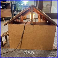 Hummel Goebel Nativity 1951 Christmas 13 Pc set 214 Music Manger Withlight Germany