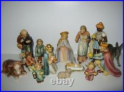 Hummel Goebel Nativity Scene #214, 14 Piece Set, Mint Condition