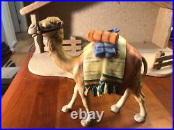 Hummel Goebel Nativity Set 12 Figurines, Wood Stable plus large standing Camel