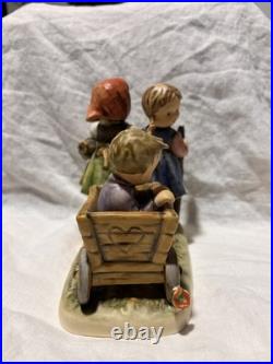 Hummel Goebel Pleasant Journey #406 Century Collection Signed 6 1/4 TMK 6