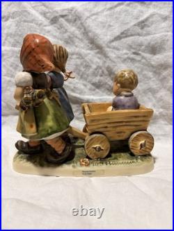 Hummel Goebel Pleasant Journey #406 Century Collection Signed 6 1/4 TMK 6
