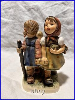 Hummel Goebel Pleasant Journey #406 Century Collection Signed 6 1/4 TMK 6