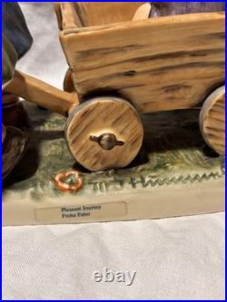 Hummel Goebel Pleasant Journey #406 Century Collection Signed 6 1/4 TMK 6