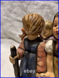 Hummel Goebel Pleasant Journey #406 Century Collection Signed 6 1/4 TMK 6
