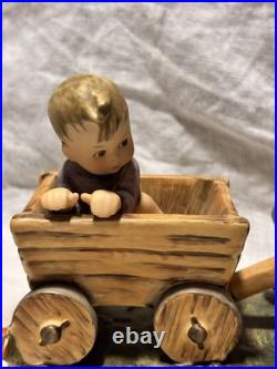 Hummel Goebel Pleasant Journey #406 Century Collection Signed 6 1/4 TMK 6