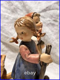 Hummel Goebel Pleasant Journey #406 Century Collection Signed 6 1/4 TMK 6