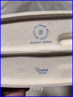 Hummel Goebel Pleasant Journey #406 Century Collection Signed 6 1/4 TMK 6