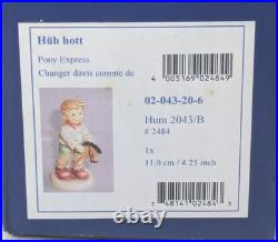 Hummel Goebel Pony Express Hum 2043/B #2484 2007 First Issue
