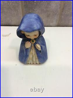 Hummel Goebel Robson-Baby Jesus-Mary And Shepherd Figurines #413A, B, C-1961