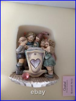 Hummel Goebel Rock-a-bye Large Figurine # 574 Rare Original Germany Coa+ Box