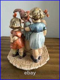Hummel Goebel Rock-a-bye Large Figurine # 574 Rare Original Germany Coa+ Box
