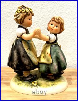Hummel Goebel Spring Dance 7 Figurine Statue #353/I 1963 Signed LES 81