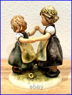 Hummel Goebel Spring Dance 7 Figurine Statue #353/I 1963 Signed LES 81