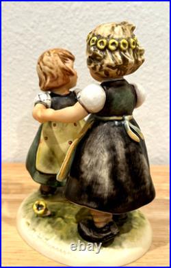 Hummel Goebel Spring Dance 7 Figurine Statue #353/I 1963 Signed LES 81
