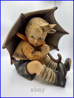Hummel Goebel Umbrella Boy 152/A 8'' Full Bee Germany Figurine Looks Stunning