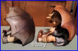 Hummel Goebel Umbrella Boy and Girl 5 Figurine 152/0 A B