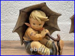 Hummel, Goebel Vintage Umbrella Girl and Boy Set 152/0 a 152/0 B Mint In Box 5