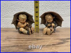 Hummel, Goebel Vintage Umbrella Girl and Boy Set 152/0 a 152/0 B Mint In Box 5