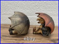 Hummel, Goebel Vintage Umbrella Girl and Boy Set 152/0 a 152/0 B Mint In Box 5