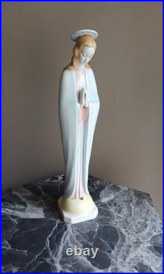 Hummel Goebel Virgin Mary Ceramic Statue West Germany Catholic Porcelain 45/I