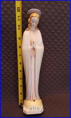 Hummel Goebel Virgin Mary Ceramic Statue West Germany Catholic Porcelain 45/I