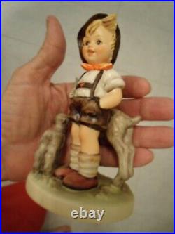 Hummel Goebel W. Germany 5.25H Figurine LITTLE GOAT HERDER #200/I 1948 TMK5