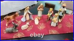 Hummel Goebel W. Germany Nativity 9 Piece Set