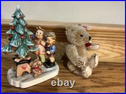 Hummel Goebel Wonder Of Christmas Figurine 2015 First Issue Steiff Mohair Bear