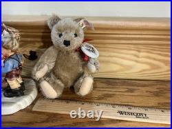 Hummel Goebel Wonder Of Christmas Figurine 2015 First Issue Steiff Mohair Bear
