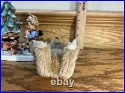 Hummel Goebel Wonder Of Christmas Figurine 2015 First Issue Steiff Mohair Bear