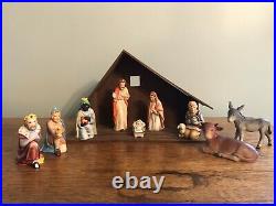 Hummel Goebel figurines nativity set 9 pc