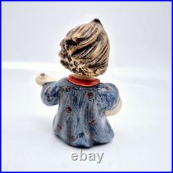 Hummel Joyful Porcelain Figurine 4 #53 TMK 1 Incised Crown Early Edition