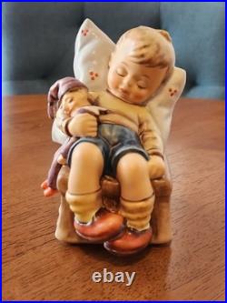Hummel Just Dozing #451 First Issue TMK 7 Goebel Germany Crown Signed With Box