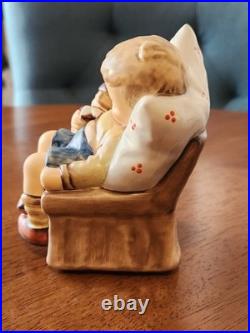 Hummel Just Dozing #451 First Issue TMK 7 Goebel Germany Crown Signed With Box