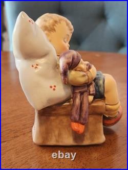 Hummel Just Dozing #451 First Issue TMK 7 Goebel Germany Crown Signed With Box