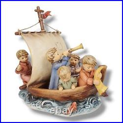 Hummel Land in Sight TMK 7 Goebel 530 Limited Edition Numbered Germany Boat Ship