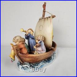Hummel Land in Sight TMK 7 Goebel 530 Limited Edition Numbered Germany Boat Ship