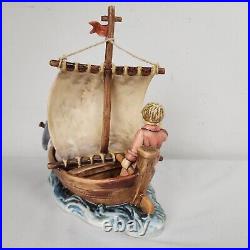 Hummel Land in Sight TMK 7 Goebel 530 Limited Edition Numbered Germany Boat Ship