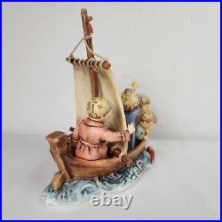 Hummel Land in Sight TMK 7 Goebel 530 Limited Edition Numbered Germany Boat Ship