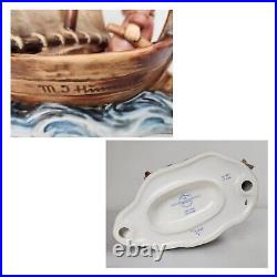 Hummel Land in Sight TMK 7 Goebel 530 Limited Edition Numbered Germany Boat Ship
