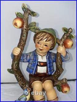 Hummel Large Apple Tree Boy 142/V Goebel W. Germany Goebel TMK 5