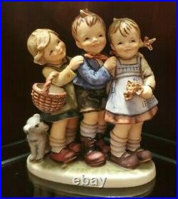 Hummel Porcelain Figurine #369 Follow The Leader- Tmk 5 By Goebel