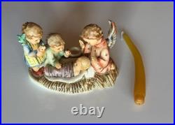 Hummel Silent Night Candleholder Christmas Germany Nativity #54 Goebel withBox